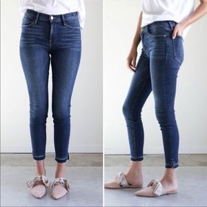 Frame Le High Skinny Released Hem Ferdinand jeans